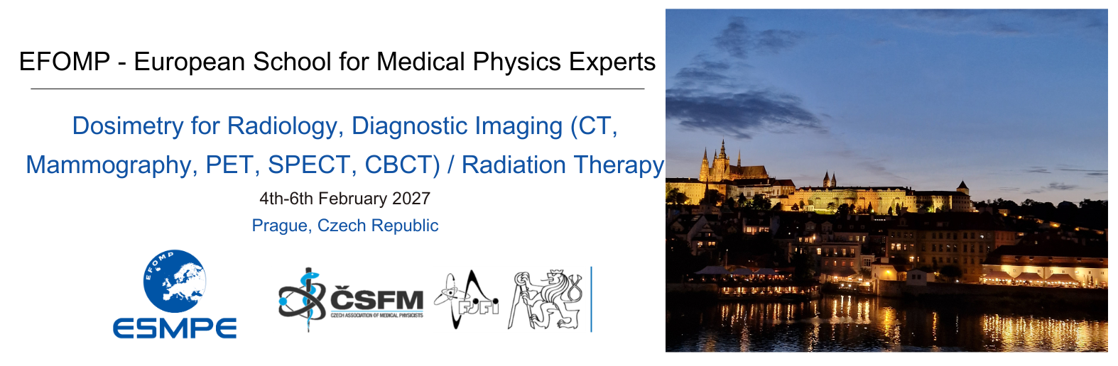 Dosimetry for Radiology, Diagnostic Imaging (CT, Mammography, PET, SPECT, CBCT) / Radiation Therapy